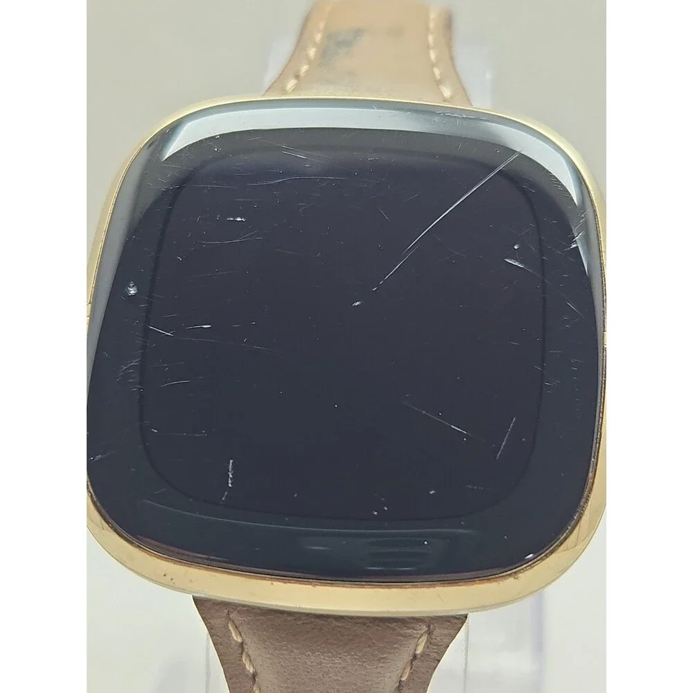 Fitbit Sense FB512 GPS Health Smartwatch Heart Rate SpO2 ECG Fitness Watch- Read
